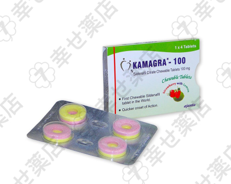 カマグラポロ—100mgミント味のチュアブルED治療薬